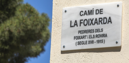 Los pedreros Foixart ya están en el nomenclátor de Barcelona